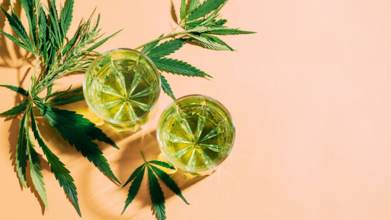 Dry January Cannabis, THC Drinks vs Alcohol