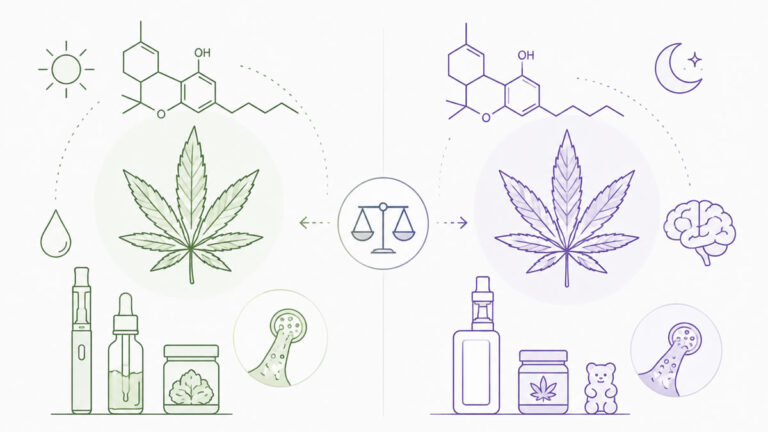 THCA vs THC difference