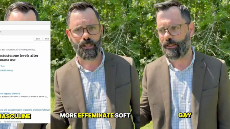 Joel Webbon, spiritually gay weed